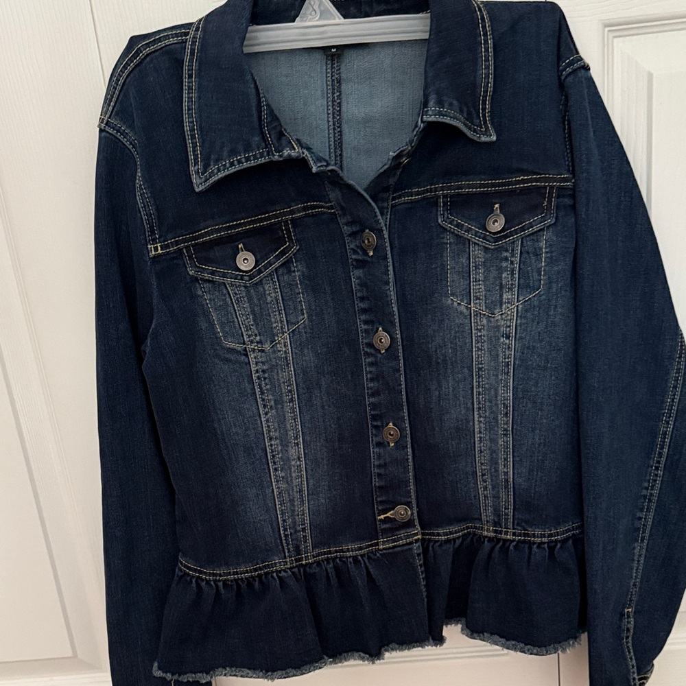INC International Concepts Blue Denim Jacket.. new ..size
M.. from Macys